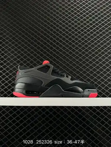 1d30g Nike Air Jordan 4 RM zapatillas de baloncesto retro antideslizantes de parte baja número de pr