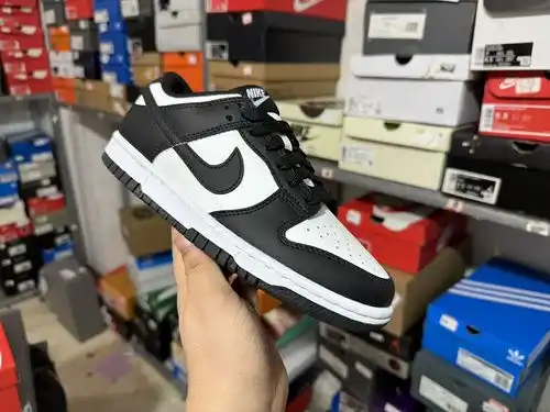 9e5x precio original 1d80g especial nike dunk 'cuero negro retro casual panda antideslizante absorci