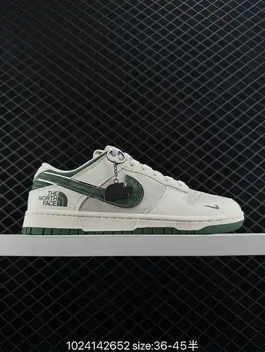 2c60g NK SB Dunk Low North Joint Pig juego de ocho piezas de gancho verde de cuero para conmemorar e