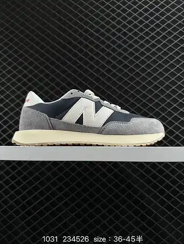Las zapatillas de ocio masculinas y femeninas de la serie 1d30g new balance 2c37 están hechas de pie