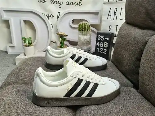1d2cc Adidas VL Court 2c0g ji0g49e7 serie de zapatos casuales transpirables, cómodos y ligeros
