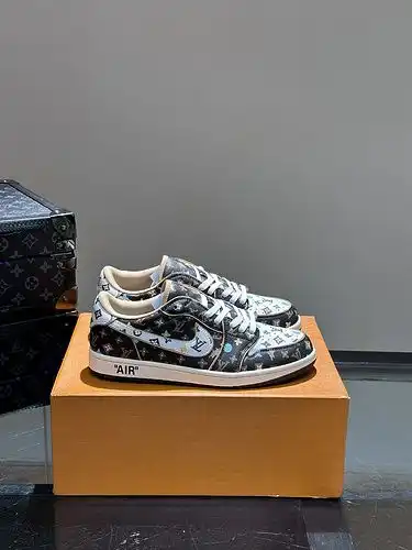 Calzado masculino conjunto LV Código 3b6 talla 38 444 personalizado