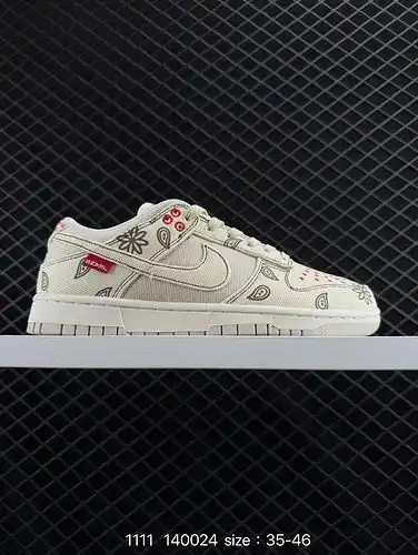 La serie 1d280g Nike SB Dunk Low pro Dunk retro zapatillas de patinaje deportivo casual de banda baj