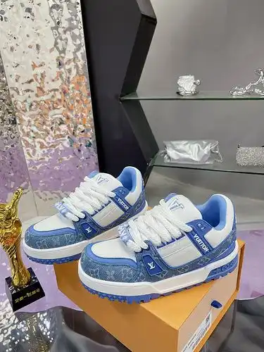 Zapatos masculinos y femeninos LV Código D6 34 hombres 3944 personalizados no reembolsables