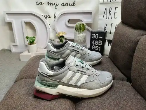 9E5X1DD company level Adidas TREZIOD PT low top dad style retro breathable cushioning casual sports 