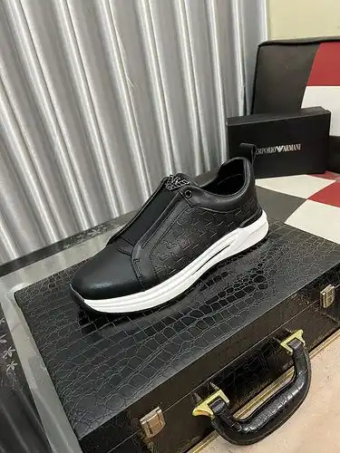 Código de zapatos masculinos Armani 6b talla 3844