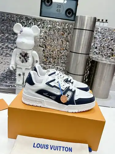 Zapatos masculinos y femeninos LV Código D6 34 masculinos y femeninos 3944446 personalizados no reem
