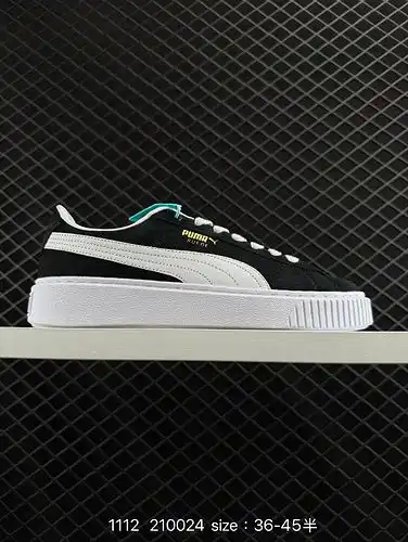 El núcleo de la Plataforma 1d280g Puma SURE es un artículo retro, Puma antideslizante y resistente a