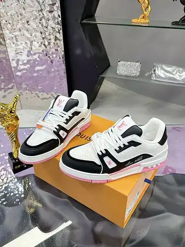 Zapatos para hombres y mujeres LV Código de zapatos para mujeres D2 talla 34 zapatos para hombres 39