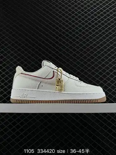 1d0g0g Nike Air Force 1d0g7 Air Force One zapatillas deportivas de ocio multifuncionales de parte ba