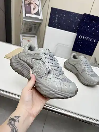 Guqi zapatos masculinos y femeninos D4 mujeres 34 hombres 44