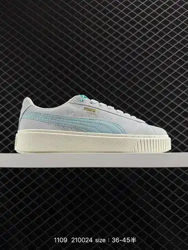 El núcleo de la Plataforma 1d20g Puma suede es un producto único retro Puma antideslizante, resisten