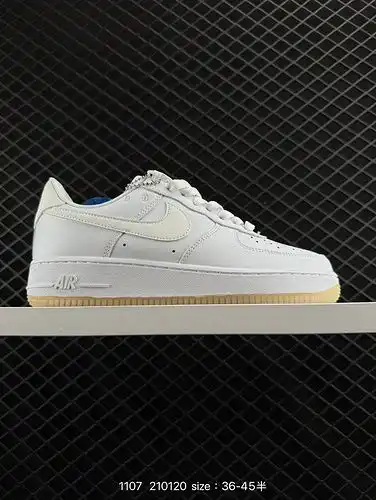 1d0g0g Nike Air Force 1d0g7 Air Force One zapatillas deportivas de ocio multifuncionales de parte ba