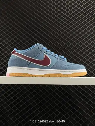 1d1d0g Nike SB Dunk Low PRM 'hills' Nike SB Low Cut Blue Philadelphia Man Bubblegum este zapato está