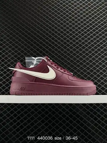1d80g Nike Air Force One af1d zapatillas de tablero casual de parte baja ambush x NK Air Force 1dx2c