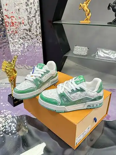Zapatos masculinos y femeninos LV Código e mujeres 34 hombres 39 444 personalizados no reembolsables