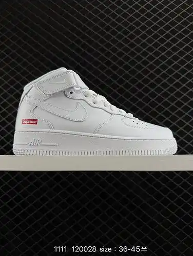 El 1d40g Nike Air Force 1d0g7 Air force, una zapatilla deportiva casual multifuncional de Alta Parte
