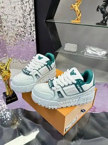 Zapatos masculinos y femeninos LV talla 1yu1yu23f2po talla femenina 354po talla masculina 394445 per