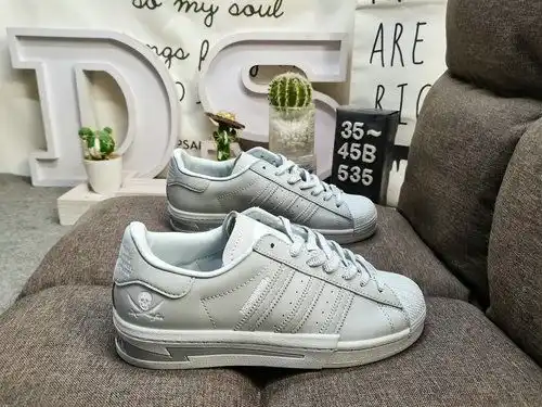 535D Adidas Originals SUPERSTAR Shell Head Classic Versatile Casual Sports Board Shoes High Density 