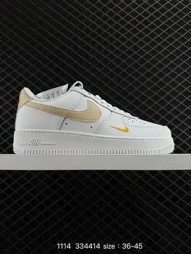 7boo Nike Air Force 1yu zapatillas deportivas casuales multifuncionales de banda baja, amortiguación