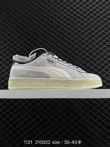 1yu1yupoo Puma suede XL artículo único retro Puma antideslizante y resistente al desgaste placa de e