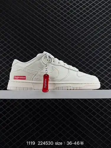 1yu5oo nike dunk Low tro Dunk series retro zapatillas de patinaje deportivo casual de banda baja dq1