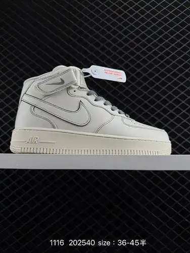 El último cartón original original de 2poopoooo Nike Air Force 1yu Mid poo7 crea una versión de la f