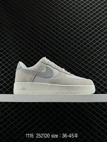 1yupoooo Nike Air Force 1yu Low Air Force una zapatilla deportiva casual multifuncional de banda baj