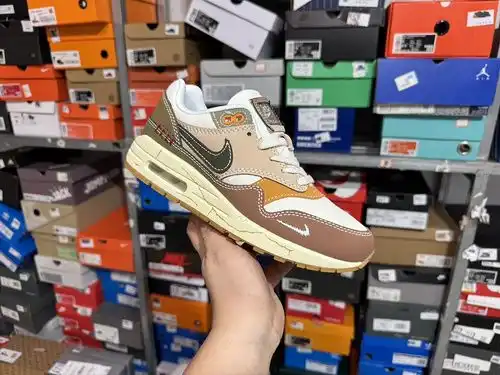1yu6poo Nike Air Max 1yu wabi sabi tejidos deportivos retro cuero antideslizante, resistente al desg
