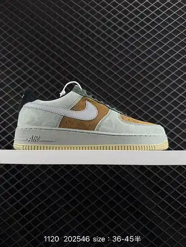 Nuevos productos de 23poo enviados nuevos productos de otoño e invierno Nike Air Force 1yu Low Poo 7