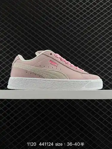 1yu2poo Puma terciopelo XL artículo único retro Puma antideslizante y resistente al desgaste zapatil