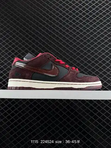 1yu2poo Nike SB Dunk Low retro Dunk series retro zapatillas de patinaje deportivo de ocio de banda b