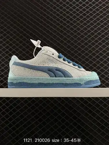1yu3poo Puma suede XL artículo único retro Puma antideslizante y resistente al desgaste parte inferi