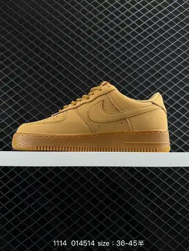 7boo Nike Air Force 1yu Low Low sastrería zapatillas deportivas casuales multifuncionales, amortigua