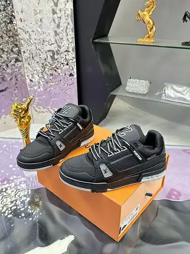 Zapatos masculinos y femeninos LV talla 1yu1yu23d6po talla femenina 354po talla masculina 394445 per