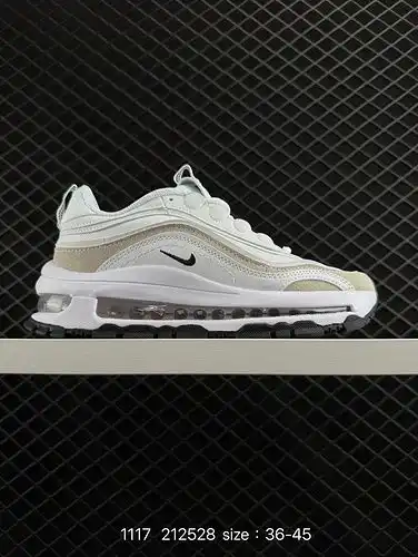1yu4boo Nike air max 97 Little Hook ojiva retro colchón de aire de pies completos zapatillas deporti