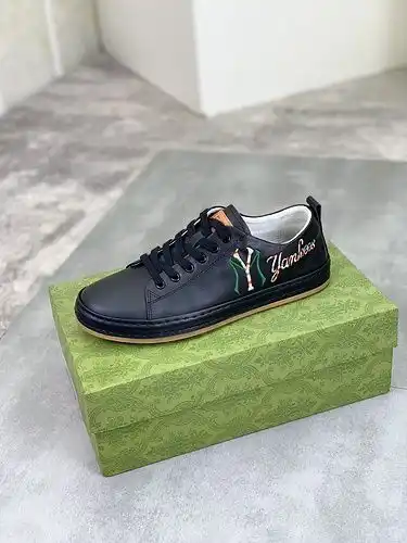Zapatos masculinos guqi talla 1yu1yu4b5bo talla 3844