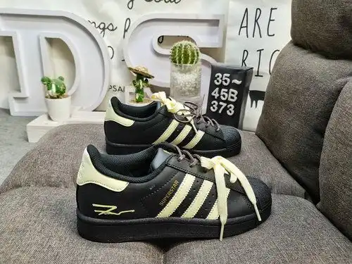 373D Adidas Originals SUPERSTAR EG4959 Shell Head Classic Versatile Casual Sports Board Shoes High D