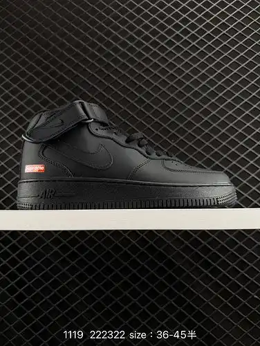 1yu1yupoo Nike Air Force 1yu Mid poo7 Air Force One zapatillas deportivas de ocio multifuncionales e