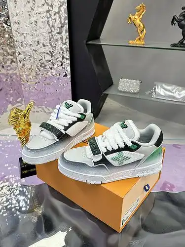 Zapatos masculinos y femeninos LV talla 1yu1yu23e5po talla femenina 354po talla masculina 394445 per
