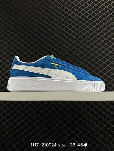 1yu2poo Puma suede Platform Core retro piezas individuales Puma antideslizantes y resistentes al des