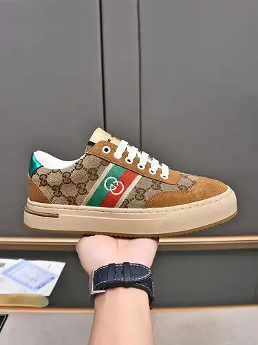 Zapatos masculinos guqi talla 1yu1yu25b3poo talla 384445 personalizado