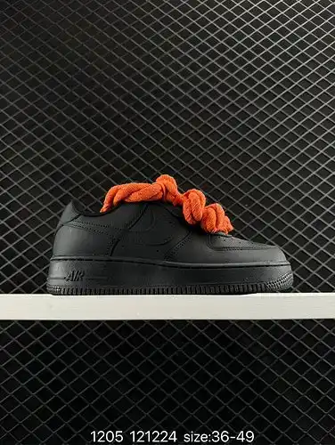 1yu2poo Nike Air Force 1yu x27po7 colchón de aire de encaje bajo y grueso Air Force One altura de su