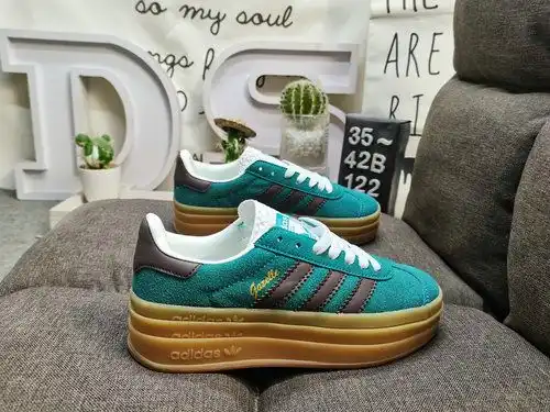 1yu22d Adidas gacela atrevida W jp8poo45 trébol con tres capas de suela gruesa y una parte inferior 