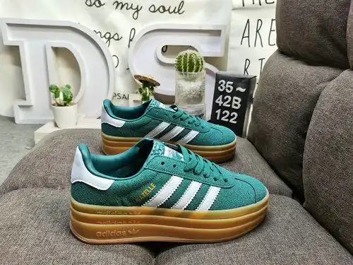 1yu22d Adidas gacela atrevida W jipoo325 Trébol de tres capas de suela gruesa y parte inferior zapat