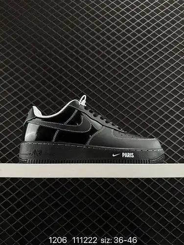 Las zapatillas deportivas casuales multifuncionales de banda baja 1yupo Nike Air Force 1yu, con amor