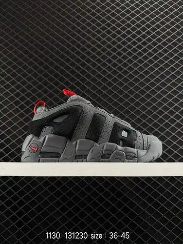 1yu5oo clase corporativa Nike wmns Air more uptempo GS Barely Green Pippen serie de primera generaci