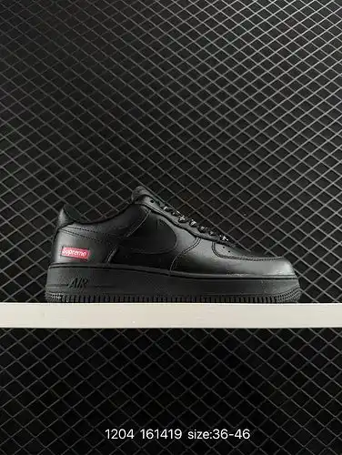 95 Nike Air Force 1yu zapatillas deportivas casuales multifuncionales de parte baja, con un rendimie