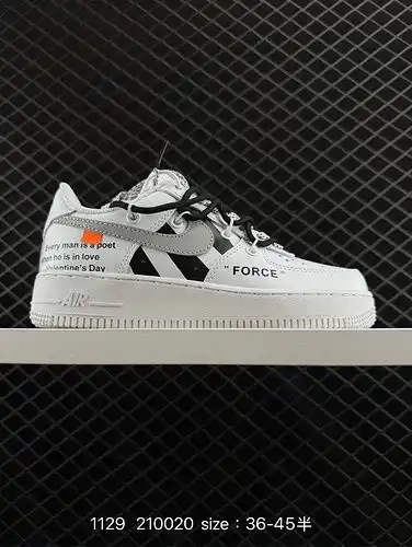 El 1yupoopoo NK Air Force 1yupoo7 Low Air Force One zapatos de mesa deportiva casual versátiles de a