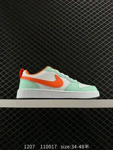 85 Nike Court Borough Low 2pm zapatillas deportivas de ocio transpirables multifuncionales de banda 